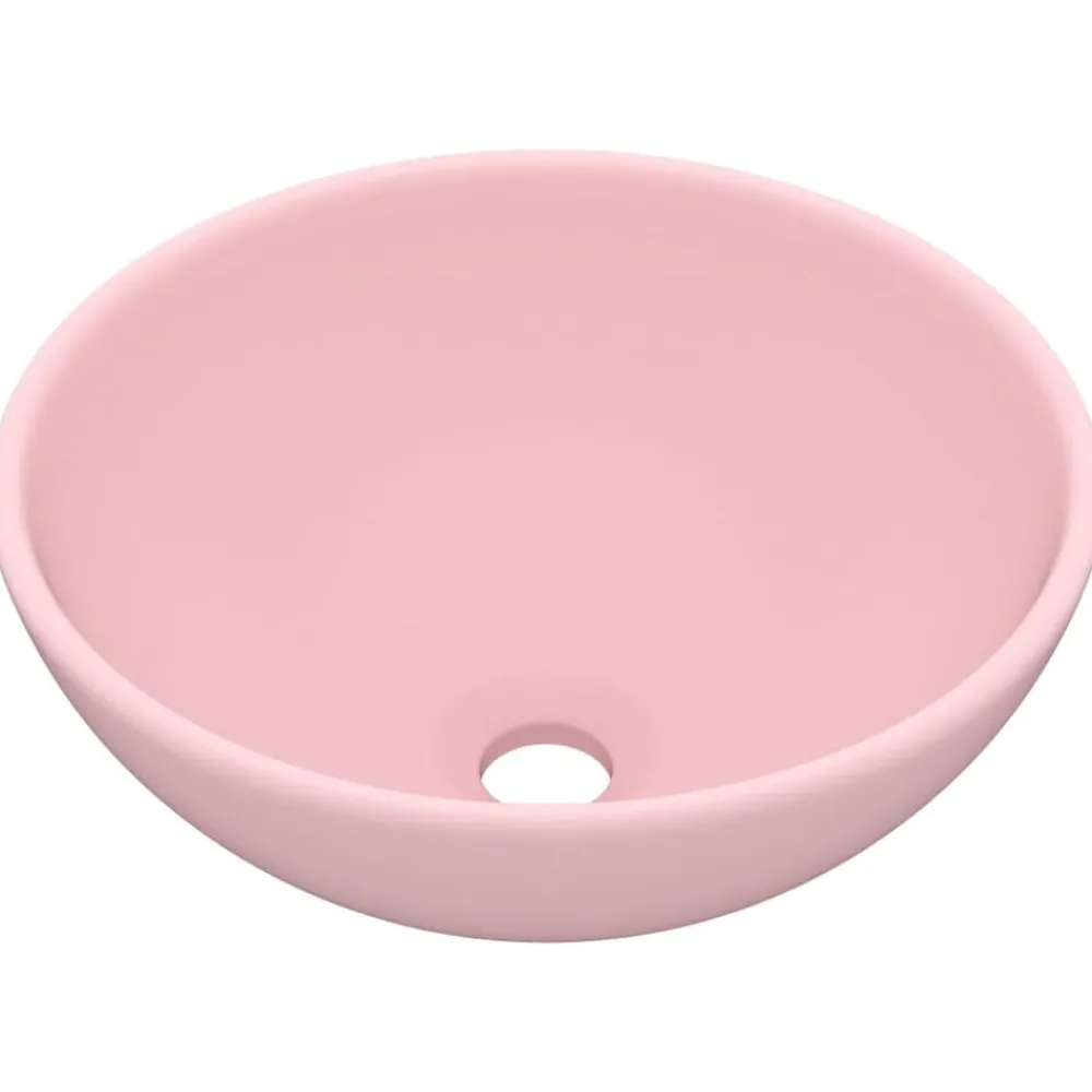 Wastafel rond 32,5x14 cm keramiek>vidaXL Sale