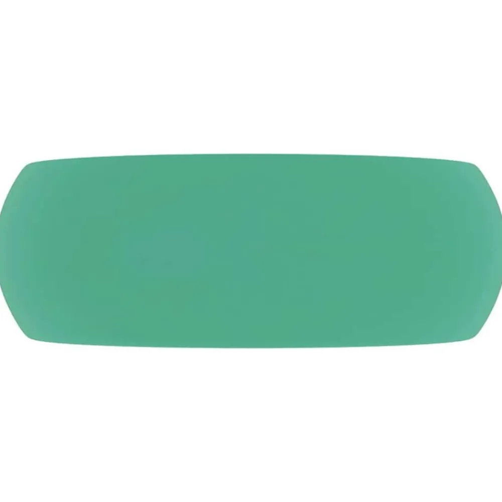 Wastafel rond 40x15 cm keramiek mat lichtgroen>vidaXL Clearance