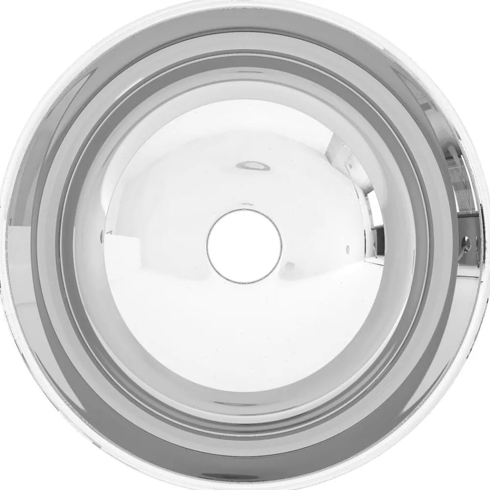 Sanitair & Loodgietersbenodigdheden*vidaXL Wastafel 28x10 cm keramiek kleurig Zilver
