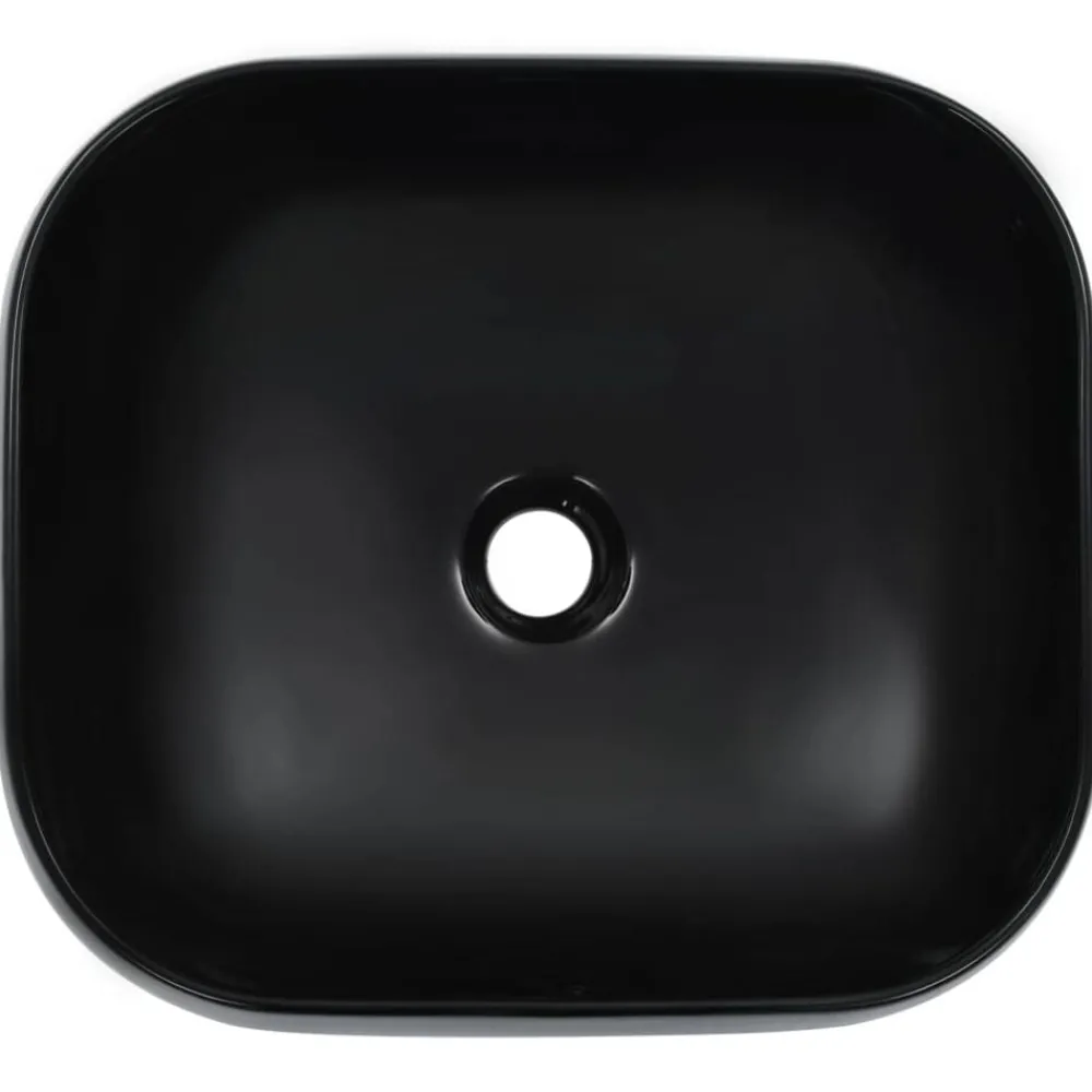 Wastafel 44,5x39,5x14,5 cm keramiek>vidaXL New