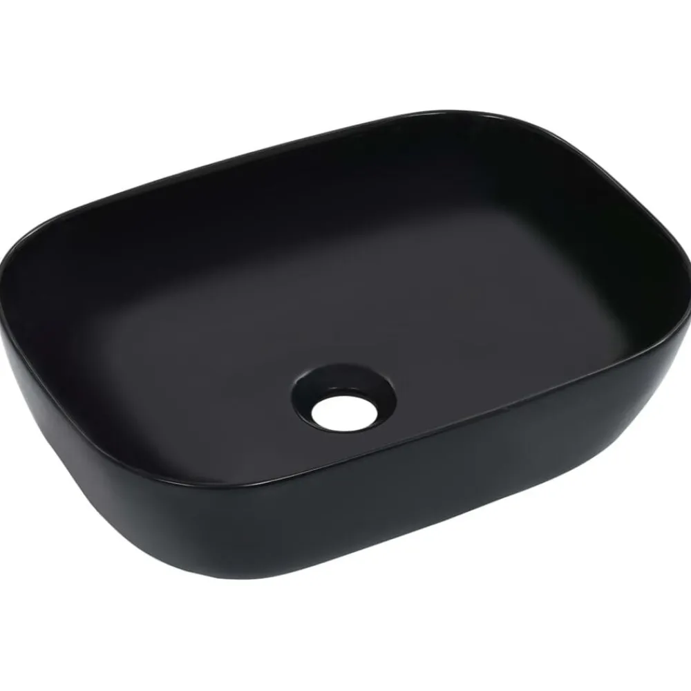 Wastafel 45,5x32x13 cm keramiek>vidaXL Outlet