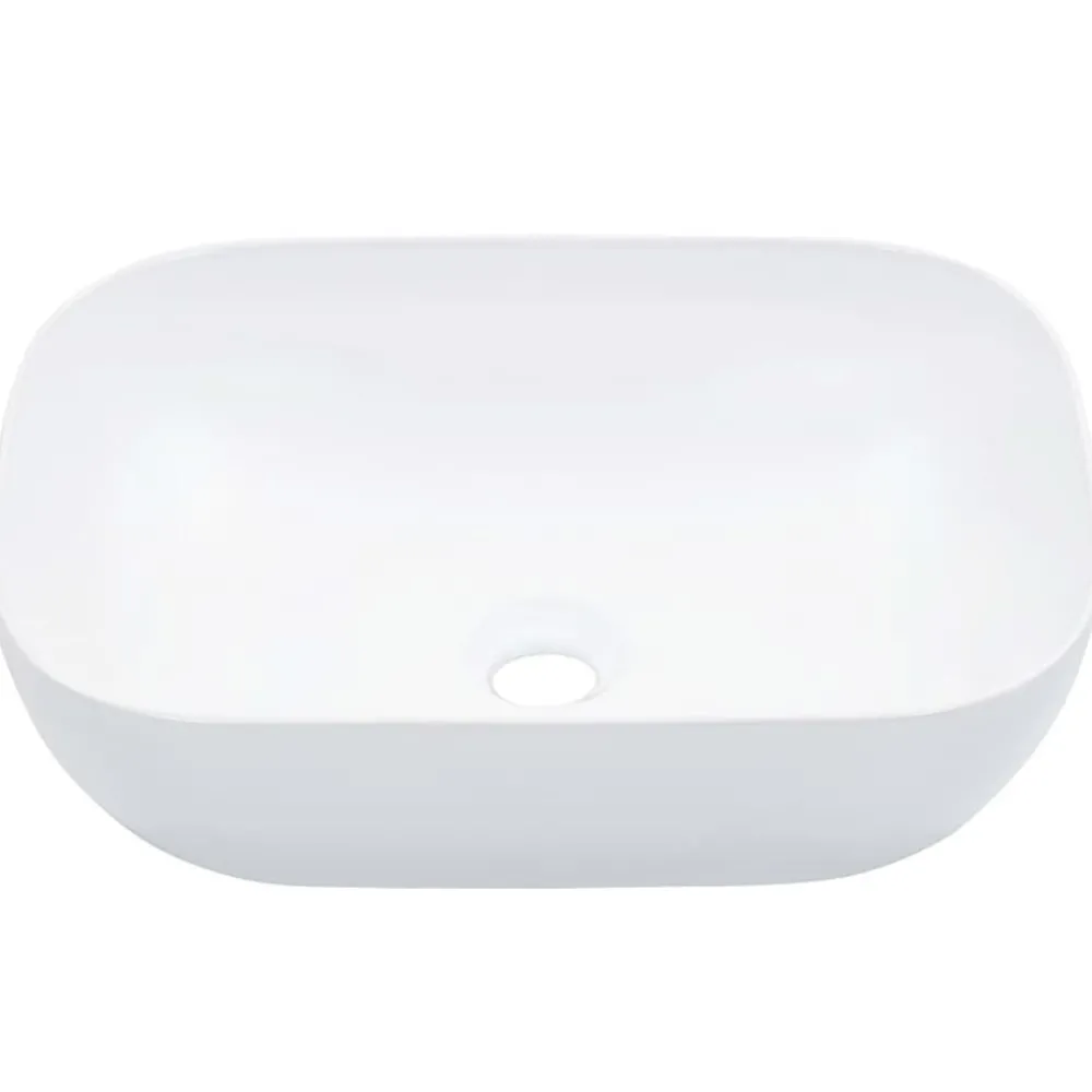 Sanitair & Loodgietersbenodigdheden*vidaXL Wastafel 45,5x32x13 cm keramiek Wit