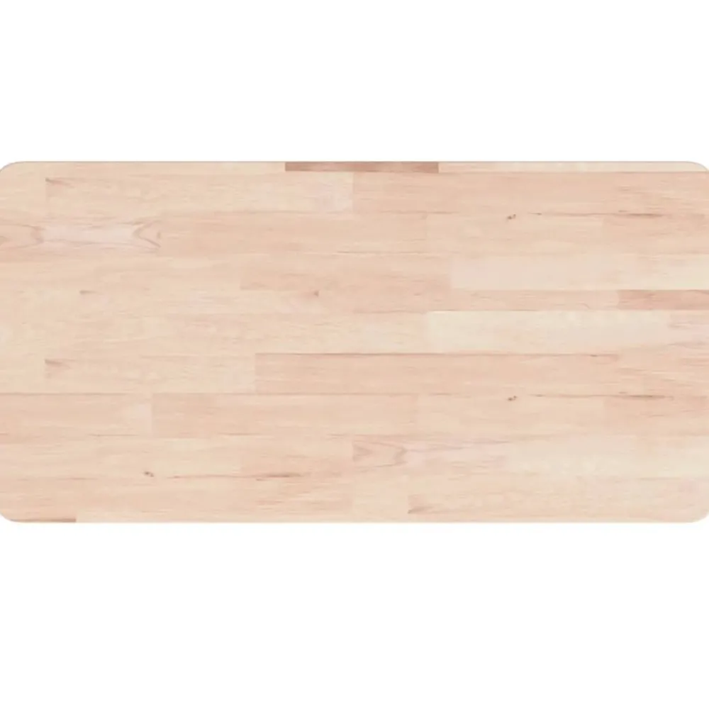 Wastafelblad 80x40x1,5 cm onbehandeld massief>vidaXL Outlet