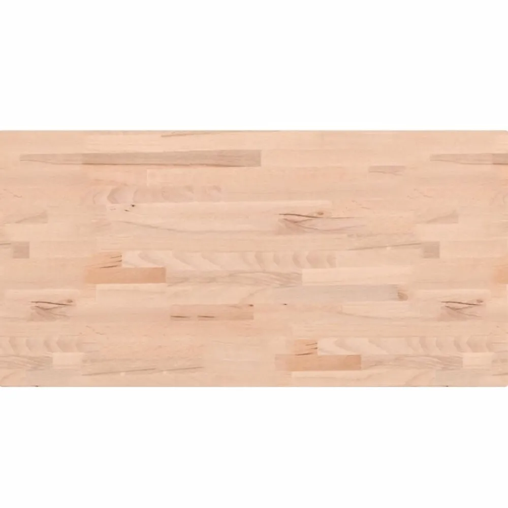 Wastafelblad 80x40x1,5 cm massief beukenhout>vidaXL Outlet