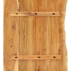 Wastafelblad 58x52x2,5 cm massief acaciahout>vidaXL Hot
