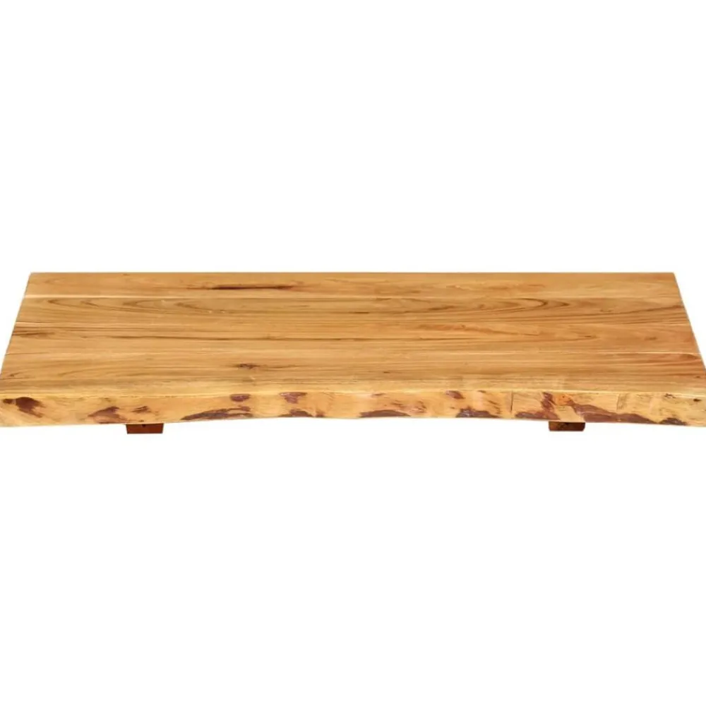 Wastafelblad 58x52x2,5 cm massief acaciahout>vidaXL Hot