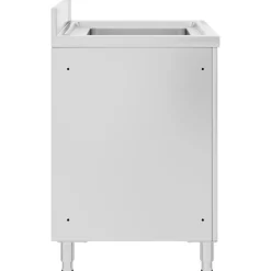 Catering & Horeca*vidaXL Wastafelkast commercieel 60x60x96 cm roestvrij staal