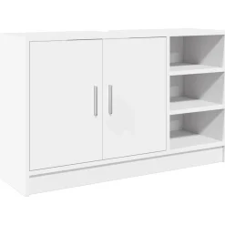 Wastafelkast 90x29x55 cm bewerkt hout>vidaXL Online