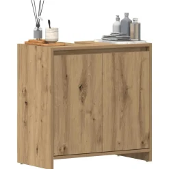 Meubelsets*vidaXL Wastafelkast 60x33x60 cm bewerkt hout artisanaal eikenkleurig