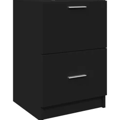 Wastafelkast 40x37x59 cm bewerkt hout>vidaXL New
