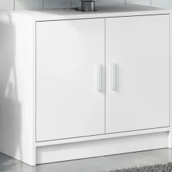 Meubelsets*vidaXL Wastafelkast 63x29x55 cm bewerkt hout Wit