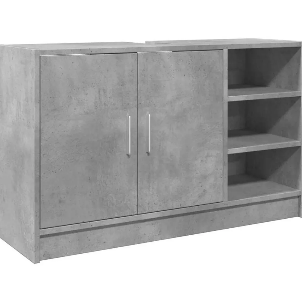 Wastafelkast 90x29x55 cm bewerkt hout>vidaXL Outlet
