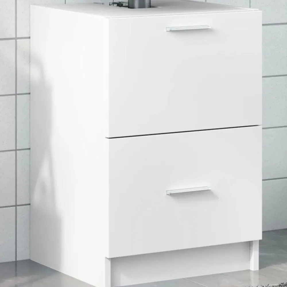 Wastafelkast 40x37x59 cm bewerkt hout>vidaXL Outlet