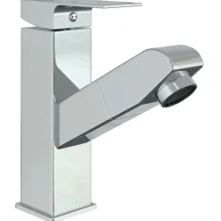 Wastafelkraan met uittrekfunctie 157x172 mm><noscript><img width=