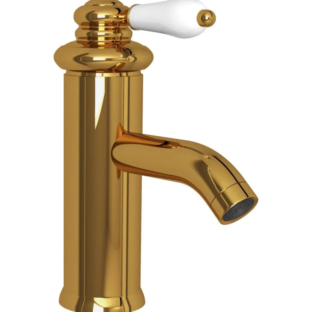 Sanitair & Loodgietersbenodigdheden*vidaXL Wastafelkraan 130x180 mm kleurig Goud