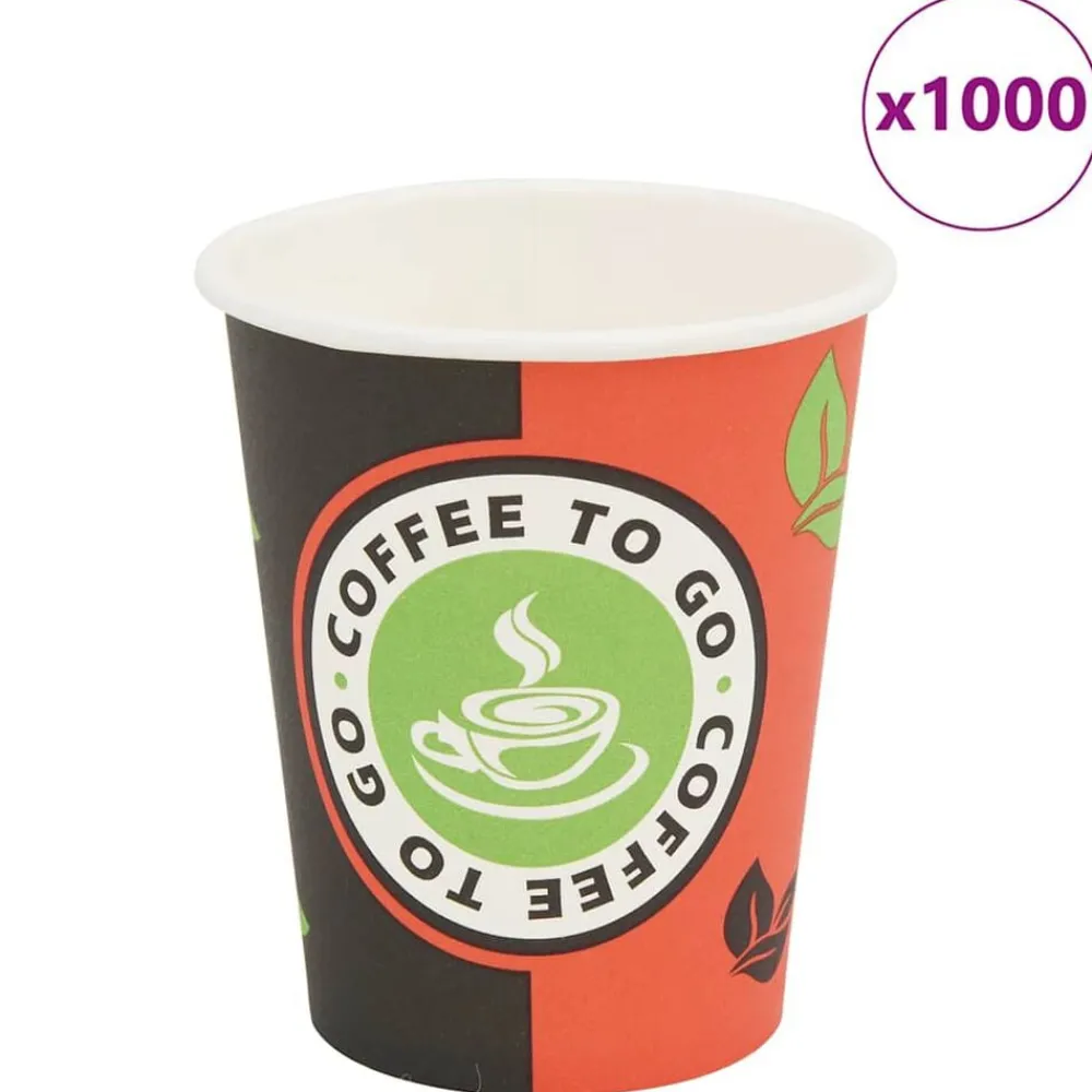 Wegwerp koffiebekers papier 240 ml (8 oz) 1000 st>vidaXL Best