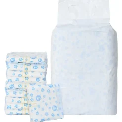 Huisdierbenodigdheden*vidaXL Wegwerphondendiensten Mannelijk 30 pcs Wit XS