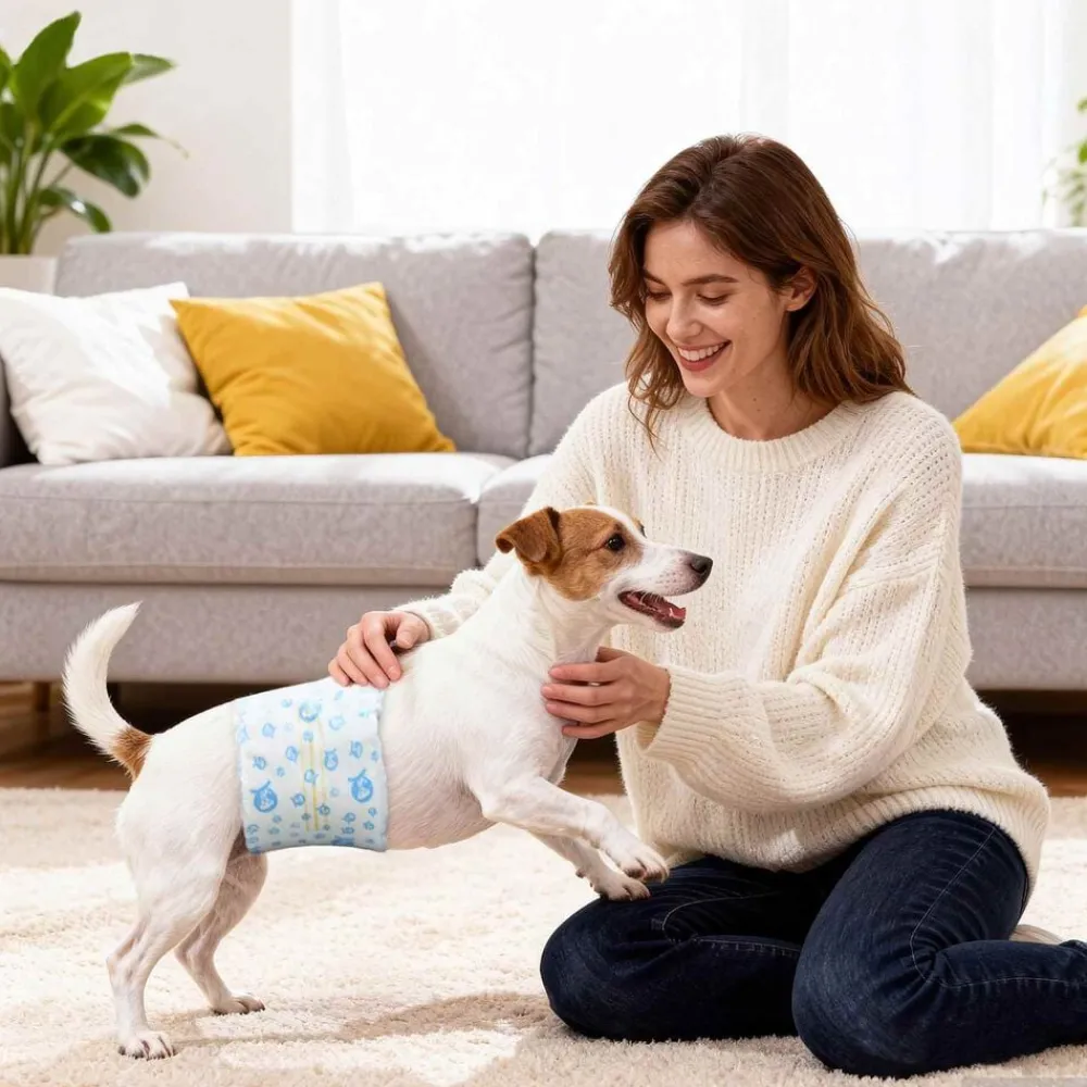 Huisdierbenodigdheden*vidaXL Wegwerphondendiensten Mannelijk 30 pcs Wit XS
