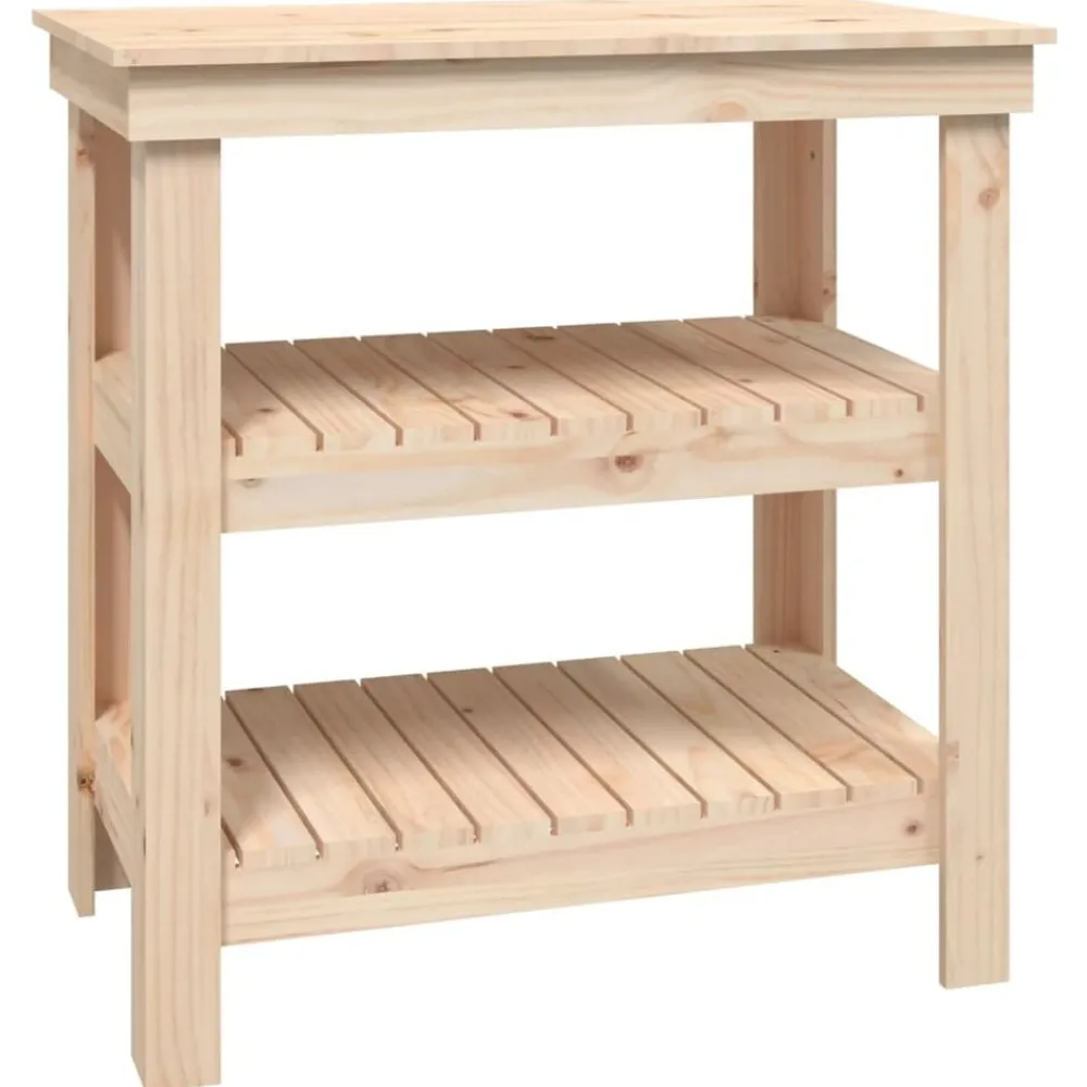 Werkbank 78,5x50x80 cm massief grenenhout>vidaXL Best