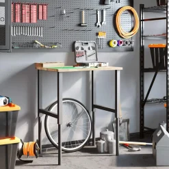 Werkbank 80x60x(71,5-98) cm massief eikenhout><noscript><img width=
