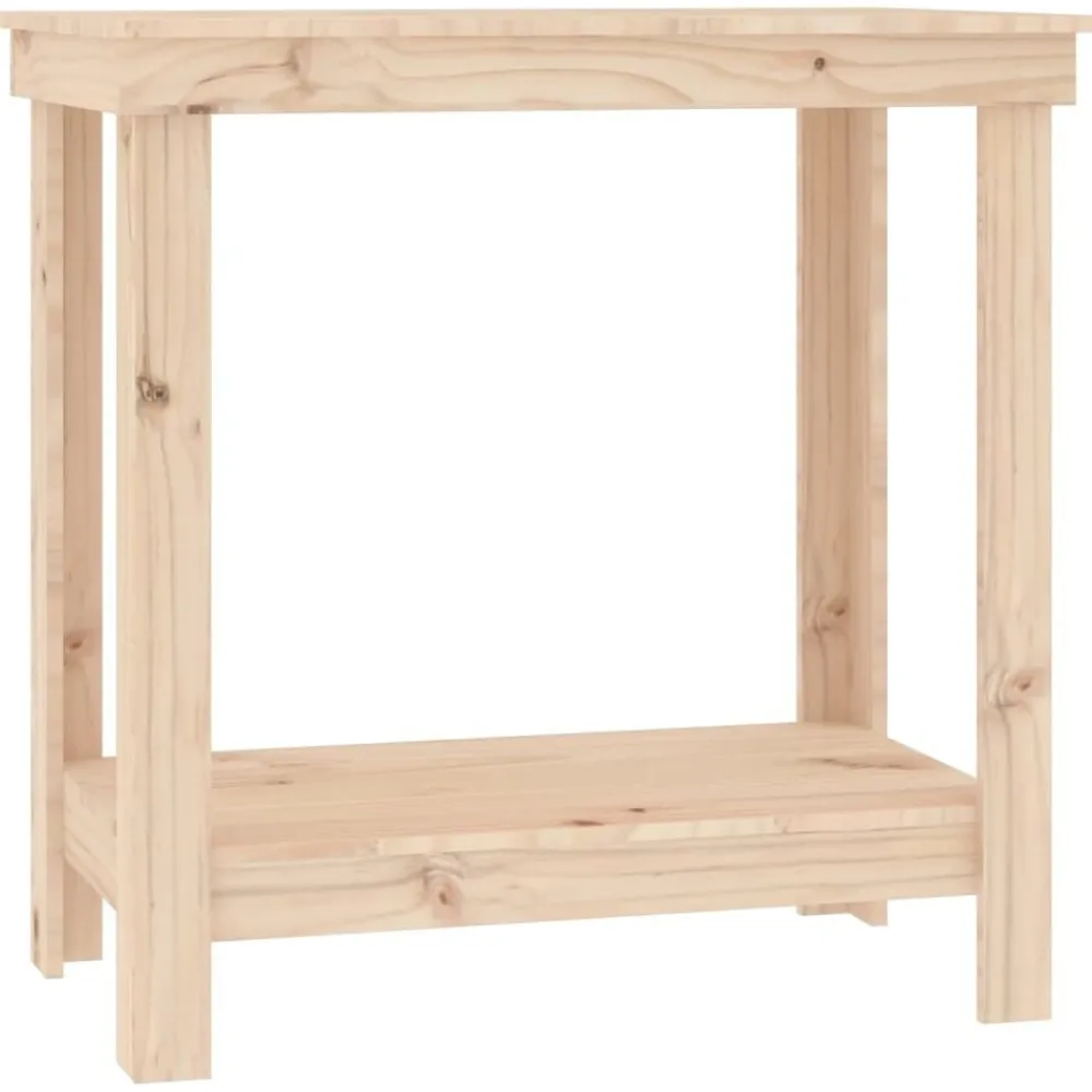 Werkbank 80x50x80 cm massief grenenhout>vidaXL Discount