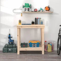 Werkbank 80x50x80 cm massief grenenhout><noscript><img width=