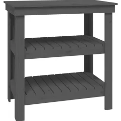 Werkbank 78,5x50x80 cm massief grenenhout>vidaXL Outlet