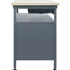 Bouwbeslag*vidaXL Werkbank 120x60x85 cm staal zwart