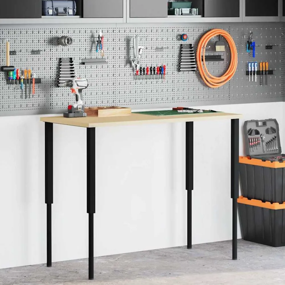 Werkbankframes verstelbaar 2 st 55x(69-95,5) cm metaal>vidaXL Discount