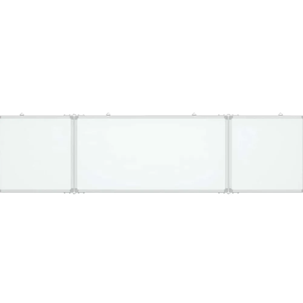 Whiteboard magnetisch inklapbaar 160x40x1,7 cm aluminium>vidaXL Hot