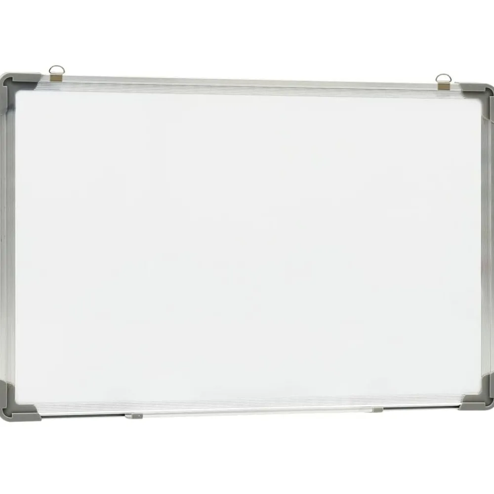 Kantoorartikelen*vidaXL Whiteboard magnetisch 50x35 cm staal wit