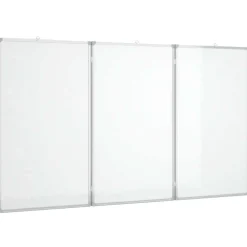 Whiteboard magnetisch inklapbaar 120x80x1,7 cm aluminium>vidaXL Discount