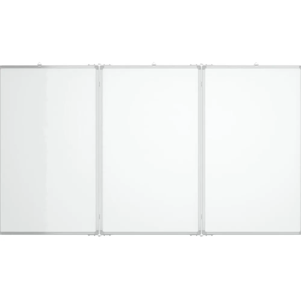 Whiteboard magnetisch inklapbaar 120x80x1,7 cm aluminium>vidaXL Discount