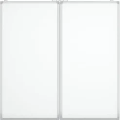 Whiteboard magnetisch inklapbaar 80x80x1,7 cm aluminium><noscript><img width=