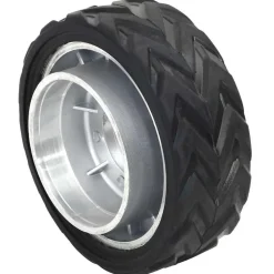 Wiel voor neuswiel Ø19,5x10 cm massief aluminium en rubber>vidaXL Outlet