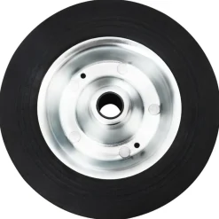 Wiel voor stuurwiel Ø20x5 cm massief rubber en staal>vidaXL Best
