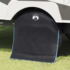 Buitensport*vidaXL Wieldop Zwart en Blauw 108 x 76 cm oxford
