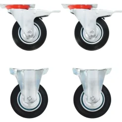 Wielen 4 st 100 mm>vidaXL Discount