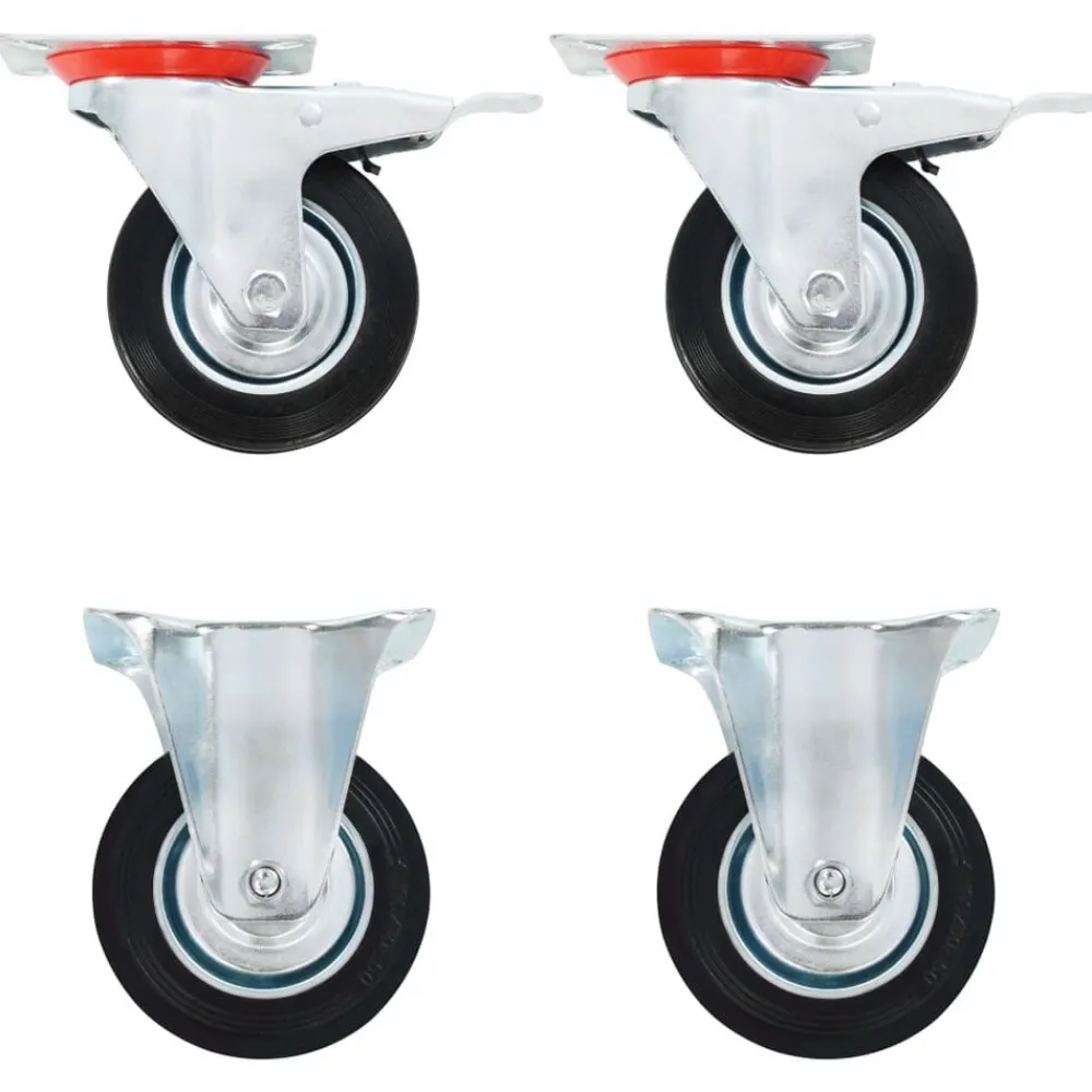 Wielen 4 st 100 mm>vidaXL Discount
