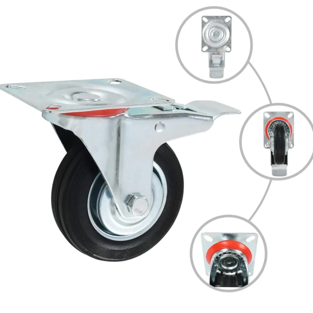 Wielen 4 st 100 mm>vidaXL Discount