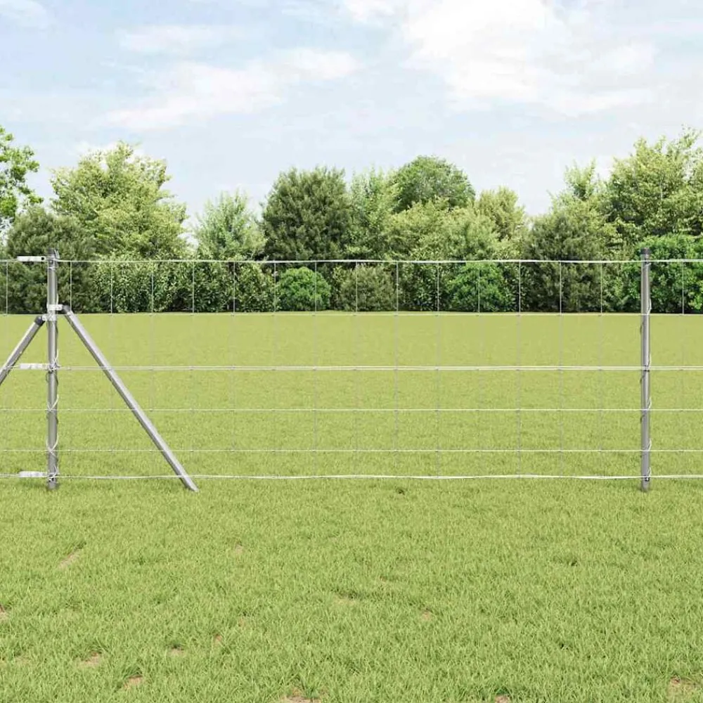 Wilde Hek Warm Verzinkt 1000 x 80 x 0,18 cm IJzer>vidaXL Discount