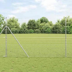 Tuinafscheidingen*vidaXL Wilde Hek Warm Verzinkt 1000 x 160 x 0,18 cm IJzer