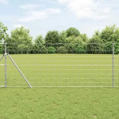Tuinafscheidingen*vidaXL Wilde Hek Warm Verzinkt 1000 x 100 x 0.18 cm IJzer