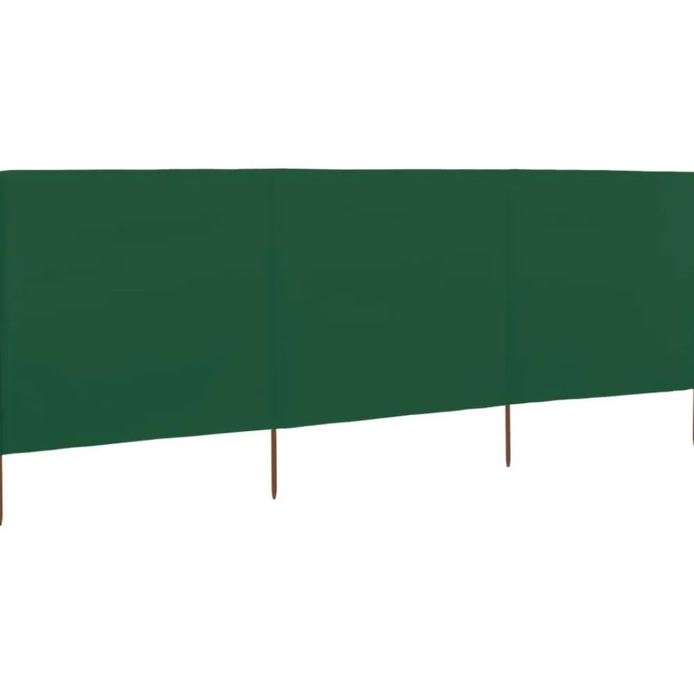 Windscherm 3-panelen 400x120 cm stof>vidaXL