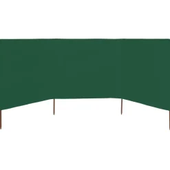 Windscherm 3-panelen 400x120 cm stof>vidaXL