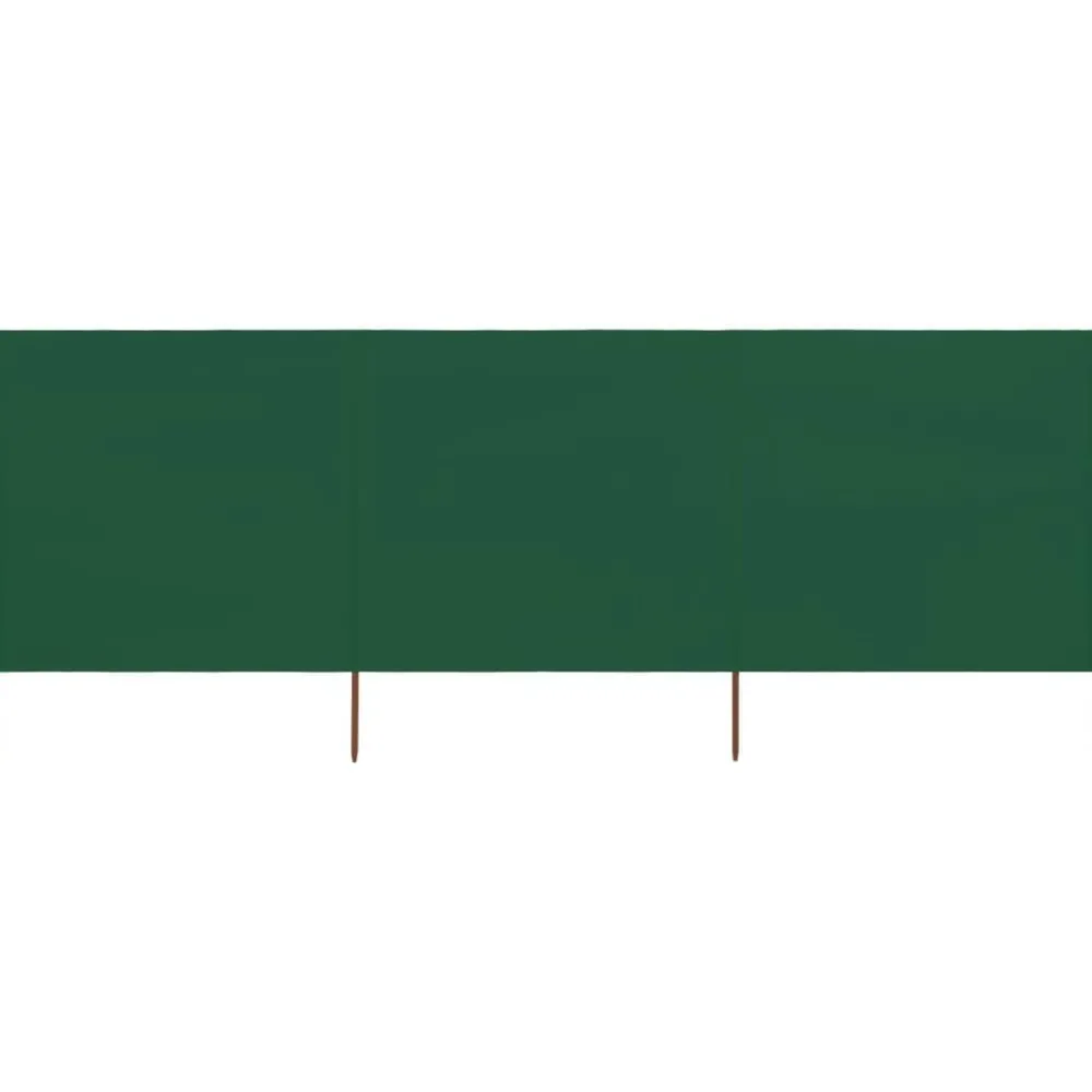 Windscherm 3-panelen 400x120 cm stof>vidaXL