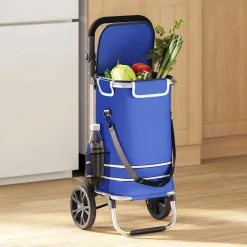 Winkel trolley 36,5 x 46,5 x 100,5 cm Oxford stof>vidaXL Outlet