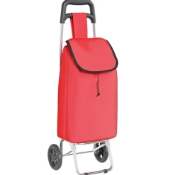 Bagage & Tassen*vidaXL Winkel trolley 35 x 28 x 92 cm Oxford stof Rood