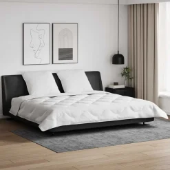 Winter Dekbed met kussen 3 pcs Wit Microvezel>vidaXL Best
