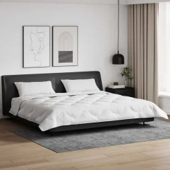Winter Dekbed met kussen 3 pcs Wit Microvezel>vidaXL Outlet